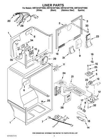 Diagram for WRT351SFYF00