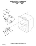 Diagram for 02 - Refrigerator Liner Parts