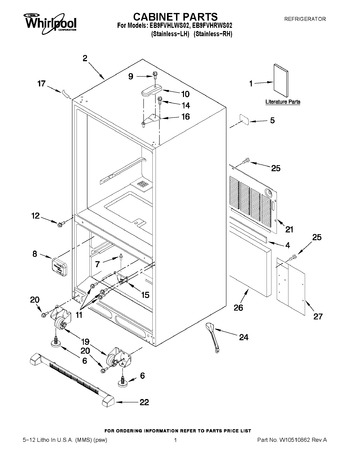 Diagram for EB9FVHRWS02