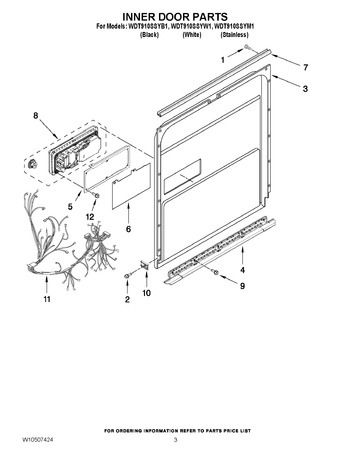 Diagram for WDT910SSYW1