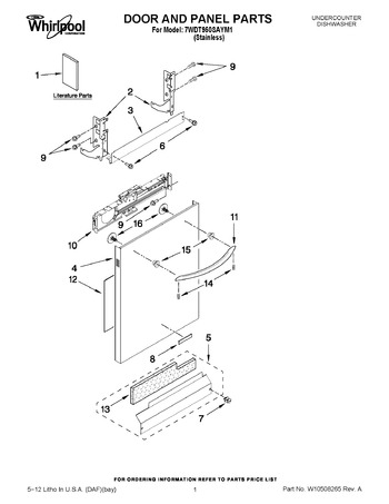 Diagram for 7WDT950SAYM1