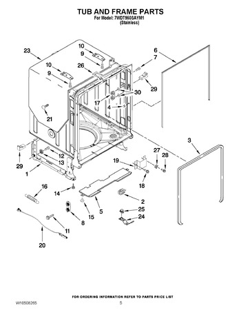 Diagram for 7WDT950SAYM1