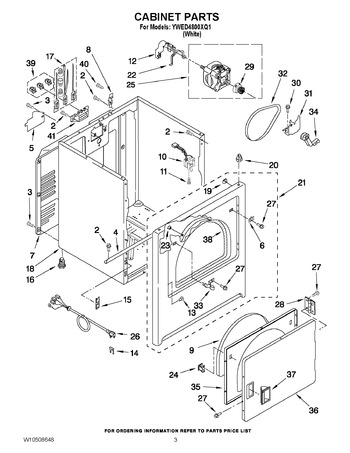 Diagram for YWED4800XQ1