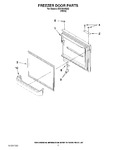 Diagram for 03 - Freezer Door Parts