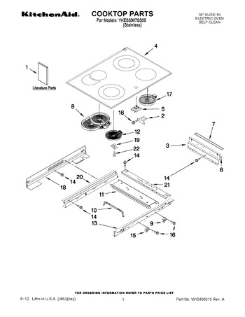 Diagram for YKESS907SS05