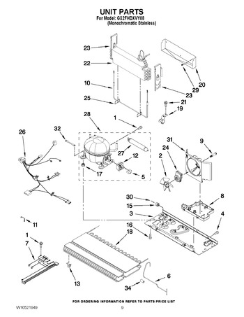 Diagram for GX2FHDXVY08