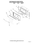 Diagram for 08 - Microwave Door Parts