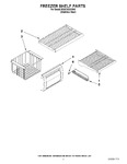 Diagram for 03 - Freezer Shelf Parts