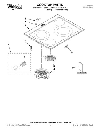 Diagram for YGY397LXUB03