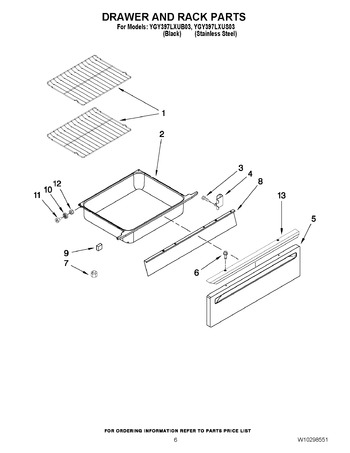 Diagram for YGY397LXUB03