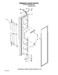 Diagram for 07 - Freezer Door Parts