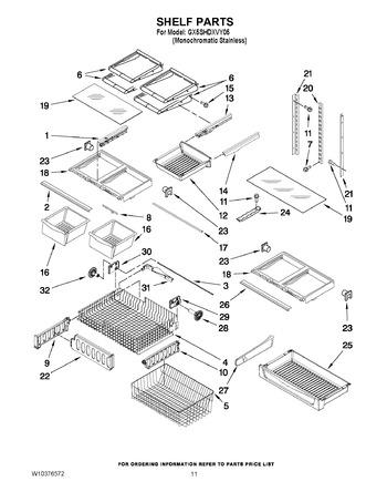 Diagram for GX5SHDXVY05