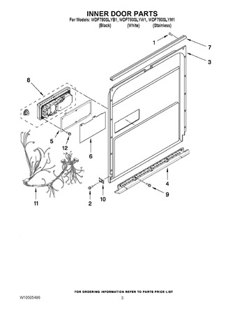 Diagram for WDF780SLYB1