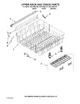 Diagram for 09 - Upper Rack And Track Parts