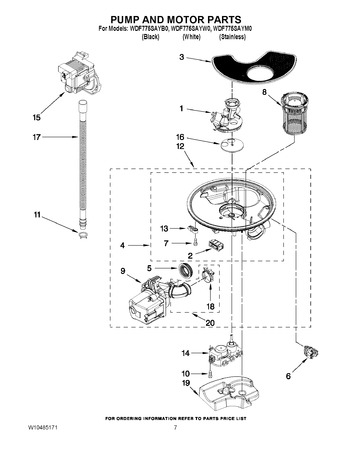 Diagram for WDF775SAYB0