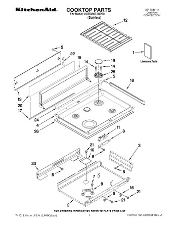 Diagram for KDRS807XSP00