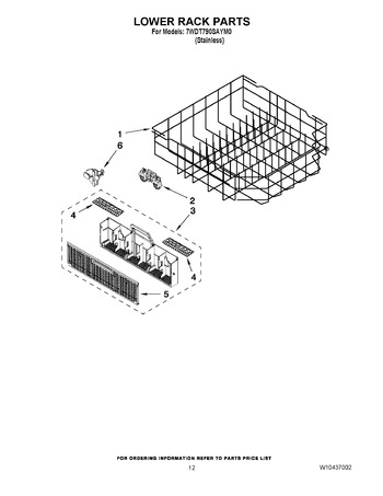 Diagram for 7WDT790SAYM0