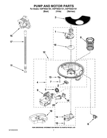 Diagram for WDF750SAYW1