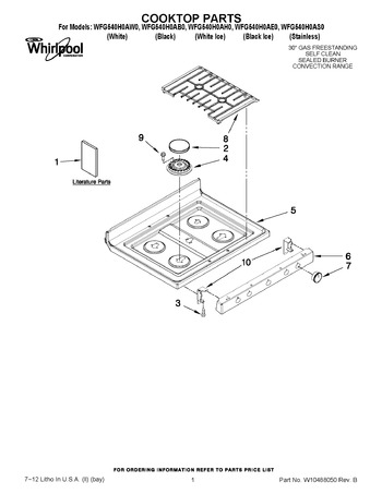 Diagram for WFG540H0AE0