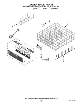 Diagram for WDF775SAYW0