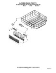 Diagram for 10 - Lower Rack Parts