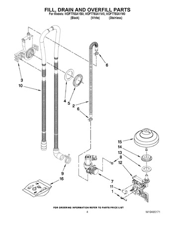 Diagram for WDF775SAYB0