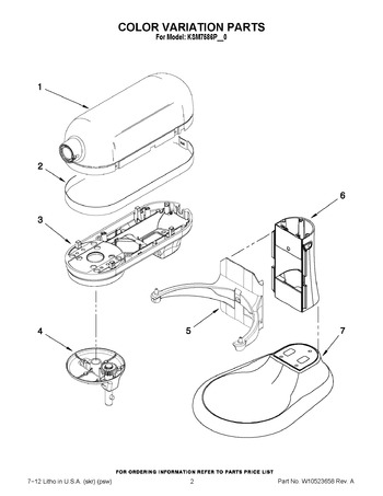 Diagram for KSM7586PSR0