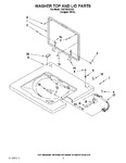 Diagram for 06 - Washer Top And Lid Parts