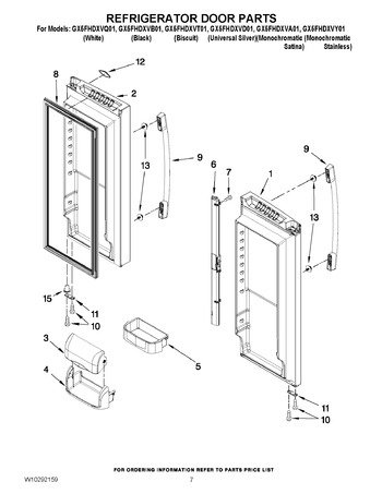 Diagram for GX5FHDXVT01