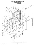 Diagram for 05 - Tub And Frame Parts