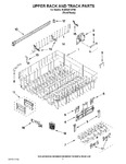 Diagram for 09 - Upper Rack And Track Parts