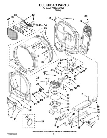 Diagram for YWED8200YW1