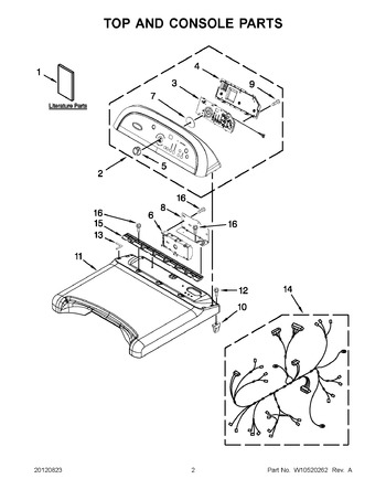 Diagram for YWED8400YW1