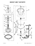 Diagram for 03 - Basket And Tub Parts