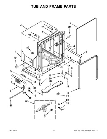 Diagram for KUDS30IBWH0