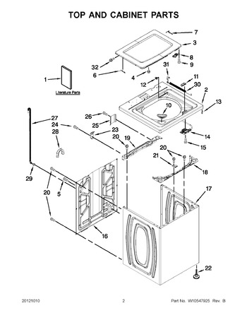 Diagram for 7MWTW1605AW1