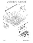 Diagram for 09 - Upper Rack And Track Parts