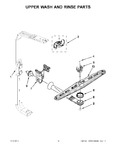 Diagram for 07 - Upper Wash And Rinse Parts
