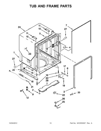 Diagram for KUDE20IXBL9