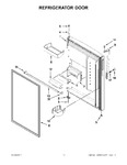 Diagram for 05 - Refrigerator Door