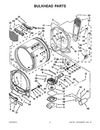 Diagram for WGD8800YW0