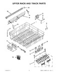 Diagram for 09 - Upper Rack And Track Parts