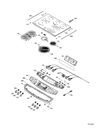 Diagram for PCS968SR4SS