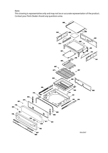 Diagram for PCS968DR3WW