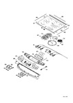 Diagram for Control Panel & Cooktop