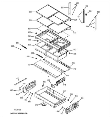 Diagram for P2S968DER1BB