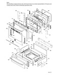 Diagram for Door & Drawer Parts