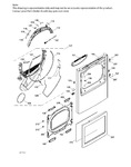 Diagram for Front Panel & Door