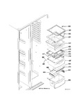 Diagram for Refrigerator Shelves