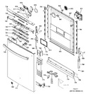 Diagram for Escutcheon & Door Assembly